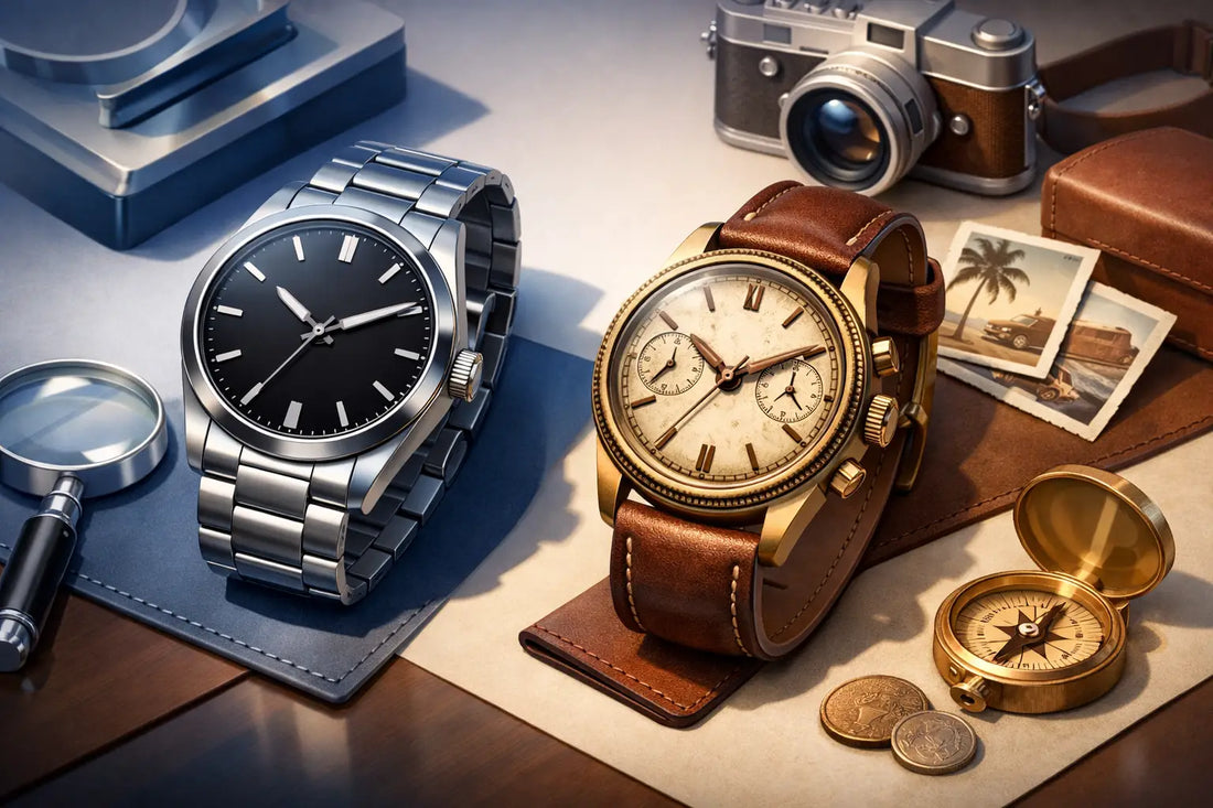 How to Choose a New Watch That Looks Vintage