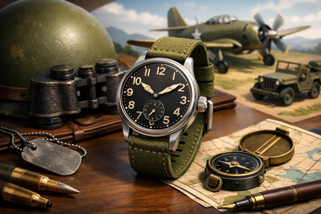 What Makes a Watch Inspired by 1940s Military Style